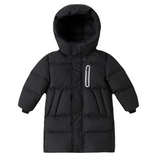 【石墨烯蓄热】dudujia儿童极寒鹅绒羽绒服宝宝中长款外套女童a类