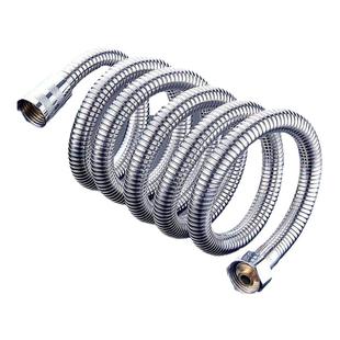 过江龙淋浴管不锈钢防脱扣喷头连接管铜芯电镀热水器花洒软管通用