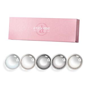 【非离子高透氧】LARME AZATOME小直径美瞳超薄日抛隐形眼镜10片