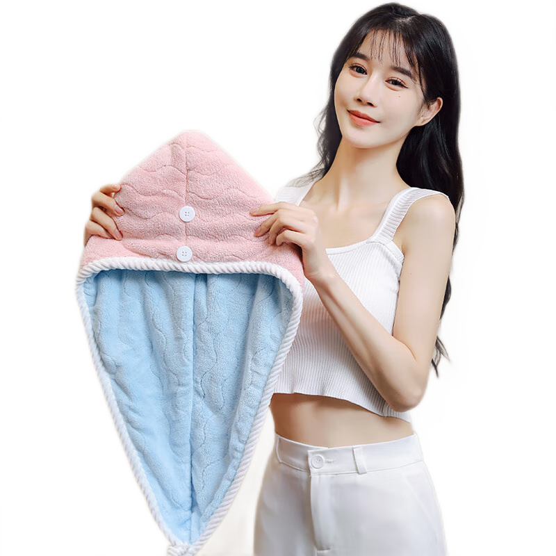 干发帽女超强吸水速干发巾2025新款擦头发毛巾浴帽洗头加厚包头巾