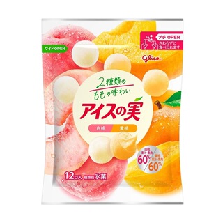 固力果日本国罗森原版葡萄冰球气泡小丸子网红冰淇淋浓厚橘子芒果