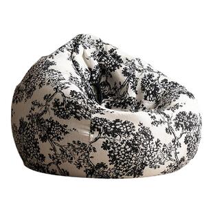 懒小姐中古风懒人沙发可躺可睡小户型阳台卧室休闲单人豆袋榻榻米