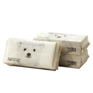 【详情页领补贴】babycare小熊洗脸巾一次性毛巾60抽绵柔巾超柔厚