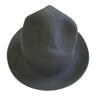 独家发售个性定制山帽礼帽欧美时装帽百分百纯羊毛异型高顶帽男女