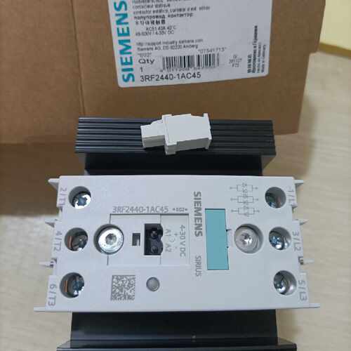 议价3RF2440-1AC45西门子半导体接触器全新原装现货包邮