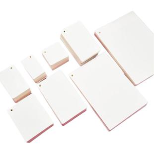 卡片空白纸硬质英语单词卡片手写自制diy拼音生字识字记忆卡片