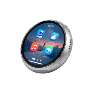 微雪 ESP32-S3 1.75英寸AMOLED圆形屏开发板 AI语音交互电子吧唧