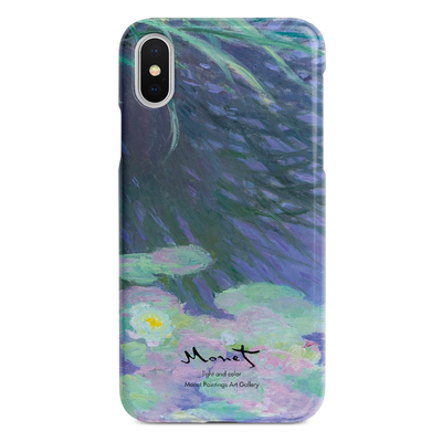 woods原创莫奈睡莲iPhone11油画