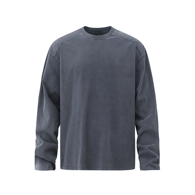 MRCYC韩版宽松简约休闲套头卫衣