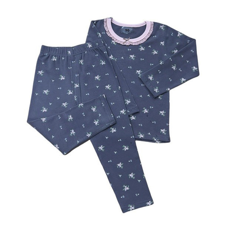 女童秋衣秋裤家居服薄款