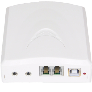 顺涵电话录音盒固话语音盒IA4电脑拨号系统来电弹屏座机录音盒子