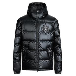Mangano曼加龙冬季新款90鹅绒连帽羽绒服男时尚保暖休闲外套