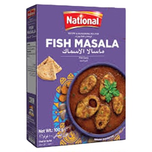 巴基斯坦进口National fish masala 拉瓦赫牌咖喱鱼调味料香料粉