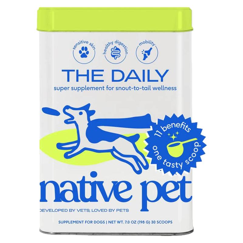 【现货】Native Pet 狗狗每日膳食补充剂 肠道膀胱敏感皮肤关节等