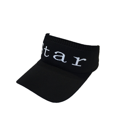 韩版时尚百搭针织无顶帽扎马尾