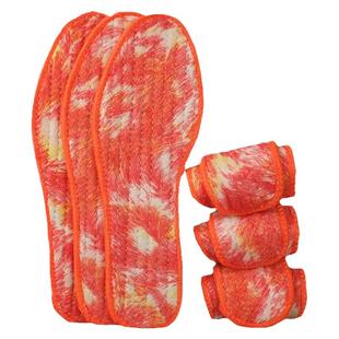 加厚花毡棉鞋垫男女冬天加厚鞋垫羊毛毡除臭鞋垫加厚保暖棉毡鞋垫