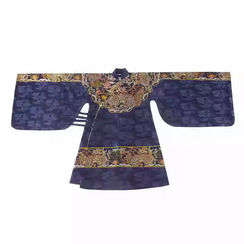 斜塘衣庄 玉麒麟 男款汉服明制织金妆花圆领袍套装婚服情侣款国风
