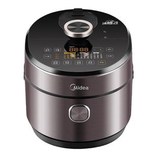 美的IH电压力锅家用精钢内胆高压锅8分钟浓香电饭煲线下同款S582N
