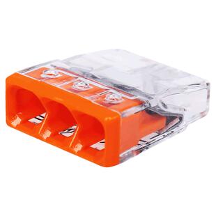 wago万可接线端子2273-203电线对接连接器接头快速绝缘德国旗舰店