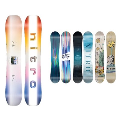 NITRO单板滑雪板全地域公园平花
