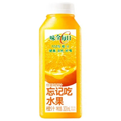 味全每日C100%低温果汁