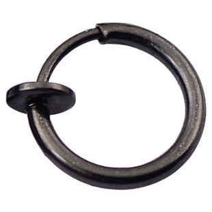 网红街拍耳圈女时尚潮人无耳洞耳环简约耳骨夹嘻哈彩色鼻环男饰品