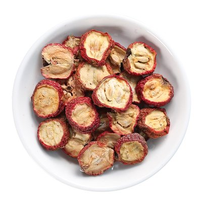 中药材特级山楂干带核药用50g