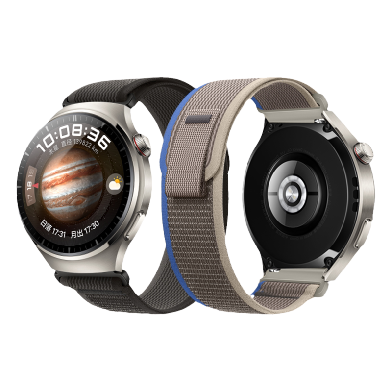 适用华为watch4Pro手表带watch5磁吸GT6野径gt7回环腕表带GT5pro运动watchgt4运动GT3智能buds尼龙腕带男女
