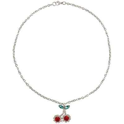 TWENTYONEAUGUST女樱桃项链ins