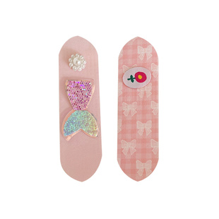 儿童刘海魔术贴宝宝碎发整理神器发卡女孩头发发帖女童发粘不伤发