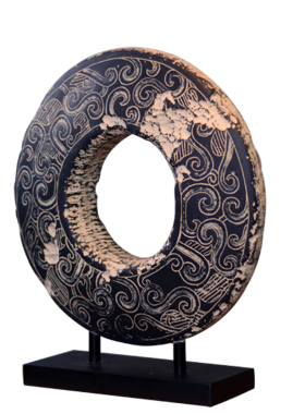 古董办公室玄关艺术树脂圆形