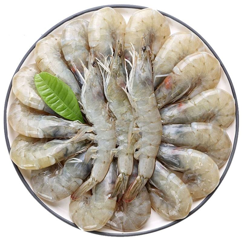 新鲜大虾大对虾大明虾冷冻大海虾