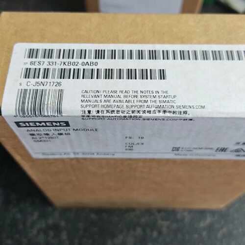 议价 6Es7 331-7Kb02-0Ab0 Br New Original Product Not Yet Ava