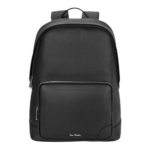 【真皮】皮尔卡丹男士双肩包商务大容量电脑背包男款通勤牛皮书包