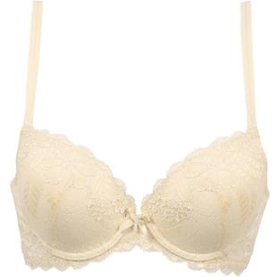 古今内衣女透气蕾丝性感小胸上托聚拢上薄下厚侧收文胸