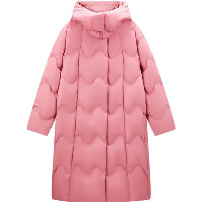 【波朗尼】乐町中长款面包羽绒服女冬季新款保暖柔软加厚羽绒