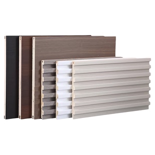 墙面碳晶板无缝护墙板竹木纤维集成墙板木饰面墙板室内装饰背景墙