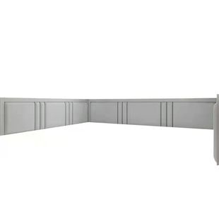 定制榻榻米软包墙围科技布电热炕围床围儿童防撞床头板软包贴自粘