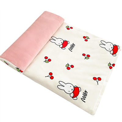 A类牛奶绒儿童垫被套