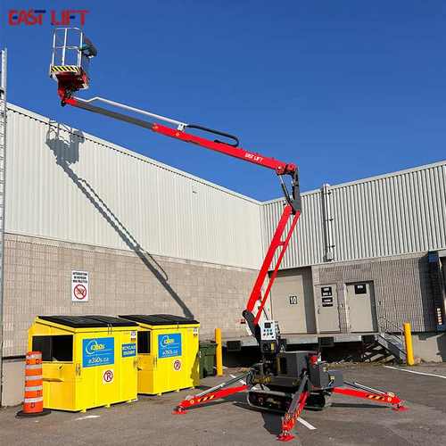 11-32米双动力履带式高空作业小空间作业平台曲臂式蜘蛛车