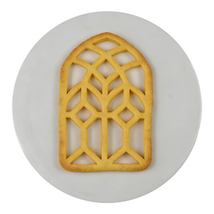 2026窗格彩糖卡通饼干模具郁金香窗户黄油曲奇家用按压烘焙工具