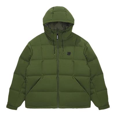 UNDEFEATED防泼水拉链戴帽羽绒服