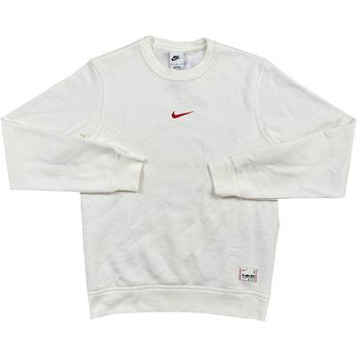 Nike/耐克正品2025春季男士套头加绒保暖圆领休闲卫衣IB5567-133