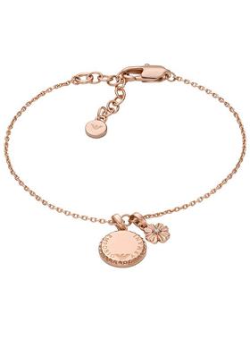 【自营】Armani阿玛尼四叶草系列手链女圆牌时尚精致小巧送女友