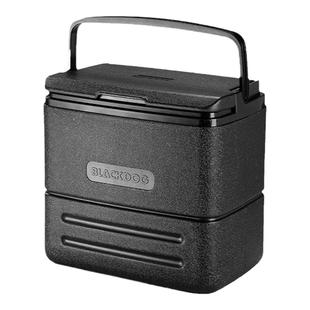 BLACKDOG黑狗户外黑化露营保温箱野餐保鲜食品冷藏箱便携式冰箱