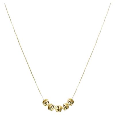 网红爆款五福临门转运珠项链