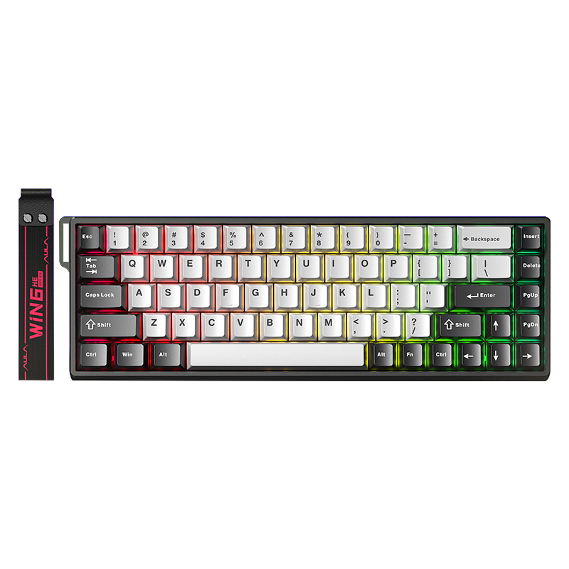狼蛛WIN60/68HE磁轴电竞键盘FPS电竞游戏低延迟客制化轴体键盘