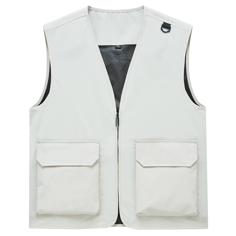 马甲工作服定制印字logo背心