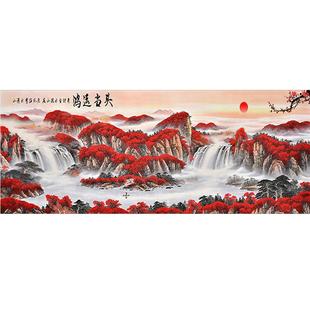 鸿运当头钻石画2026新款5D满钻十字绣客厅手工点砖贴画水晶十字绣