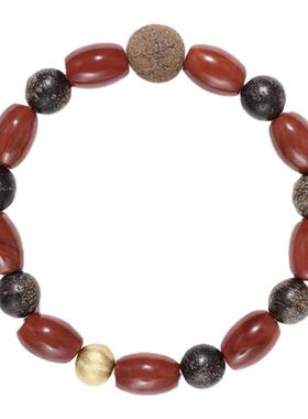 BYROOTS/抱树【禧焰】红玛瑙藏香珠手串女本命年手链男女生日礼物